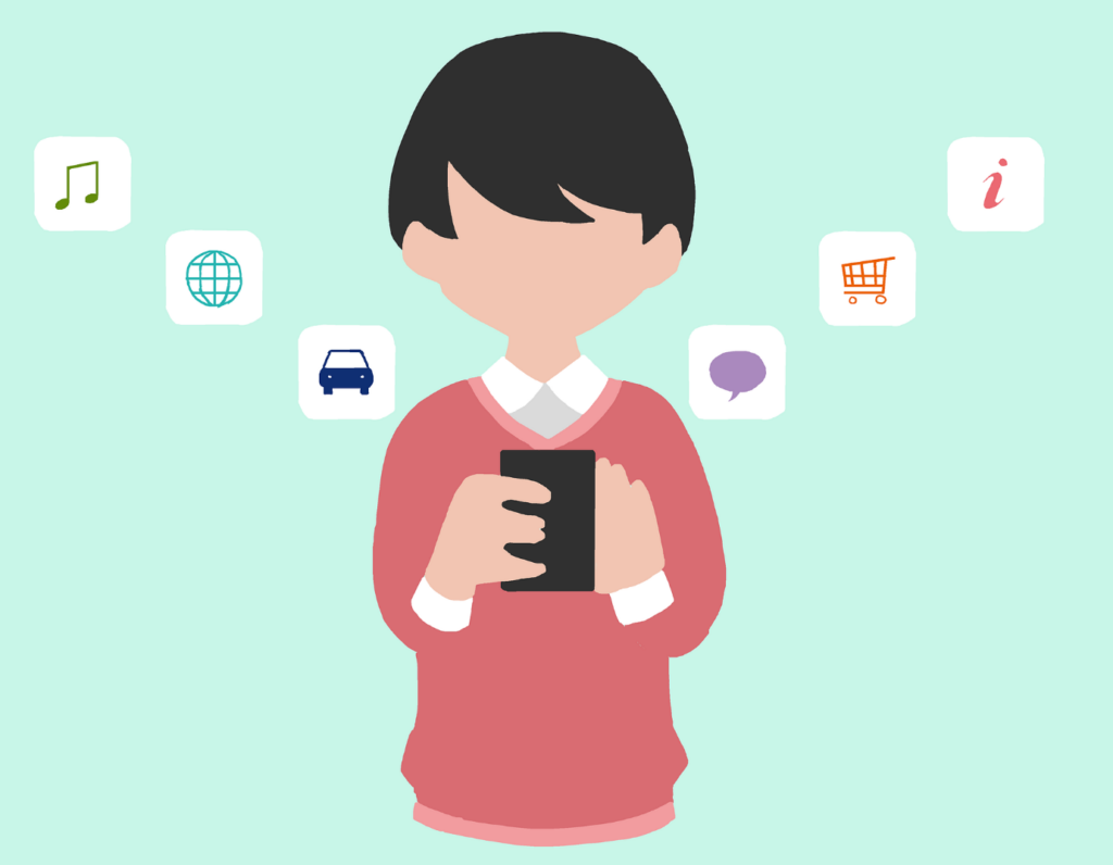 Internet using